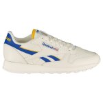Reebok femme cuir classique basket - craie vector blue collegiate gold Reebok femme cuir classique basket - craie vector blue collegiate gold