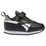 Baskets b�b� - reebok - royal classic jogger 3 - noir - sangle auto - agrippante - lacets �lastiques