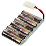 Reely pack de batterie (nimh) 7. 2 v 2300 mah side by side tamiya