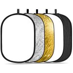 R�flecteur de lumi�re ovale 5 en 1 neewer - 60 x 90 cm + housse de transport