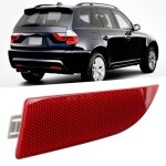R�flecteur de pare - chocs arri�re - salalis - x3 e83 - lentille pmma - couleur rouge - 63147162218