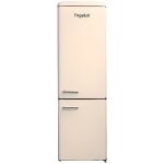 Frigelux cb255rca + + : r�frig�rateur combin� r�tro 244 l cong�lateur 63 l design vintage cr�me �l�gant ...