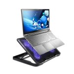 Refroidisseur pc 5 led ventilateur support usb 10 / 17 pouces ordinateur portable