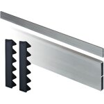 Règle de maçon - outifrance - 2 embouts de règle 100 x 18 mm - acier - angle et niveau Règle de maçon - outifrance - 2 embouts de règle 100 x 18 mm - acier - angle et niveau