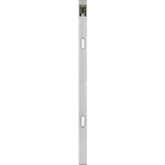 R�gle � niveau en aluminium stanley - 0 - 42 - 323 - 200 cm - 2 fioles haute visibilit�