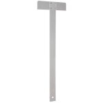 R�gle t - minerva - 800 mm - t�te fixe - �paisseur 6 mm - plexi transparent
