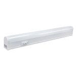 R�glette led blanc 13w 1340 lumens 4000k interrupteur on / off bornier de connexion int�gr� garantie ...