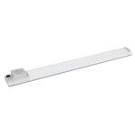 R�glette led cuisine 68 cm avec interrupteur et prise - argent