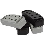 Rhausses pour step - sportifrance - noir / gris - adulte - homme - jambes - fitness