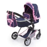 Reig - landau poupee bebe - paseo urban neo bleu - rea18501 Reig - landau poupee bebe - paseo urban neo bleu - rea18501