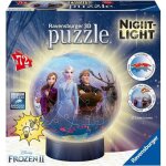 Puzzle 3d ball la reine des neiges 2 illumin� - ravensburger - enfant 6 ans et plus