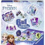 Jeu de soci�t� - ravensburger - reine des neiges - coffret 6 jeux - multicolore - � partir de 3 ans
