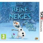 Jeu 3ds - disney - la reine des neiges : la qu�te dolaf - plateforme - 60 niveaux - pegi 3 +