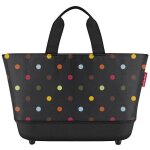 Sac de shopper - reisenthel - dots - blanc - synth�tique - adulte - peut contenir un format a4