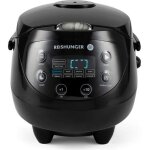 Reishunger mini cuiseur à riz numérique 06l - 350w - 220v multicuiseur avec 8 programmes noir technologie ... Reishunger mini cuiseur à riz numérique 06l - 350w - 220v multicuiseur avec 8 programmes noir technologie ...