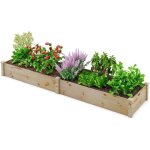 Relax4life carré potager en bois de sapin sans fond jardinière rectrangulaire imperméable bac à plantes ... Relax4life carré potager en bois de sapin sans fond jardinière rectrangulaire imperméable bac à plantes ...