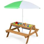 Relax4life ensemble table et chaises de jardin 3 en 1 pour enfants table pique - nique et banc dextérieur ... Relax4life ensemble table et chaises de jardin 3 en 1 pour enfants table pique - nique et banc dextérieur ...