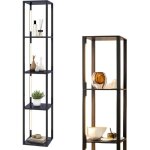 Relax4life lampadaire sur pied 163 cm avec 4 Étagères 3 luminosités réglables poteaux led rotatifs interrupteu ... Relax4life lampadaire sur pied 163 cm avec 4 Étagères 3 luminosités réglables poteaux led rotatifs interrupteu ...