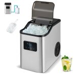 Relax4life machine à glaçons autonettoyante 27kg / 24h machine à glace avec affichage led tactile 2 modes ... Relax4life machine à glaçons autonettoyante 27kg / 24h machine à glace avec affichage led tactile 2 modes ...