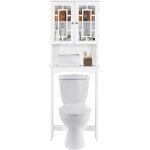 Relax4life meuble colonne de salle de bain 60x22x1705cm3 Étagères de rangement réglables en hauteur & ... Relax4life meuble colonne de salle de bain 60x22x1705cm3 Étagères de rangement réglables en hauteur & ...