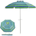 Parasol de plage - relax4life - 8 baleines en fibre de verre - inclinable 30° - conception à event - ... Parasol de plage - relax4life - 8 baleines en fibre de verre - inclinable 30° - conception à event - ...