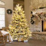 Relax4life sapin de no�l 180cm arbre de noel slim enneig�es avec led pieds de sapin de no�l en m�tal ...