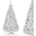 Sapin de noël artificiel - relax4life - 150cm - arbre de noël en pvc - 350 branches - pied en métal - ... Sapin de noël artificiel - relax4life - 150cm - arbre de noël en pvc - 350 branches - pied en métal - ...
