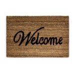 Paillasson - relaxdays - 10013938 - fibre de coco - marron - antidérapant pvc - 60x40cm Paillasson - relaxdays - 10013938 - fibre de coco - marron - antidérapant pvc - 60x40cm