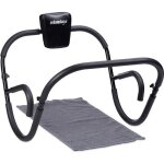 Relaxdays appareil abdominaux machine musculation maison muscles du ventre hxlxp: 66 x 70 x 70 cm noir ...