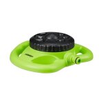 Relaxdays arroseur de jardin 8 modes buses pulv�risateur 78 m� zone irrigation pelouse gazon vert - noir ...