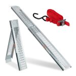 Relaxdays rampe de chargement voiture pliable monter des motos acier capacité maximale: 225 kg 2m de ... Relaxdays rampe de chargement voiture pliable monter des motos acier capacité maximale: 225 kg 2m de ...