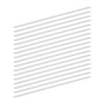 Relaxdays bandes antidrapantes set de 17 longueur 60 cm escalier carrelage autoadhsif douche transparent ...