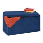 Relaxdays banquette de rangement revêtement velours 80 l entrée salon coffre à assise matelassée 38x77x39 ... Relaxdays banquette de rangement revêtement velours 80 l entrée salon coffre à assise matelassée 38x77x39 ...