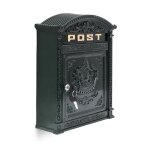 Relaxdays boîte aux lettres murale vintage nostalgique fonte aluminium hxlxp 445 x 31 x 95 cm toît rond ... Relaxdays boîte aux lettres murale vintage nostalgique fonte aluminium hxlxp 445 x 31 x 95 cm toît rond ...