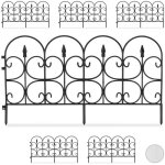 Relaxdays bordure de jardin plastique clôture gazon 30 cm 6 éléments 4 m parterre massif pelouse piquet ... Relaxdays bordure de jardin plastique clôture gazon 30 cm 6 éléments 4 m parterre massif pelouse piquet ...