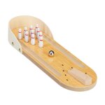 Relaxdays bowling de table mini - jeu set avec 10 quilles habilet adultes & enfants  partir de 3 ans ...