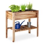 Relaxdays carré potager bois légume herbes jardin balcon jardinière sur pied hxlxp: 80 x 88 x 435 cm ... Relaxdays carré potager bois légume herbes jardin balcon jardinière sur pied hxlxp: 80 x 88 x 435 cm ...