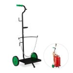 Relaxdays chariot de transport de gaz diable bonbonnes de gaz de 5 et 11 kgde propane roues en caoutchouc ...
