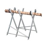 Relaxdays chevalet de sciage pour couper le bois pliable support tronçonneuse acier hxlxp: 80 x 80 x ... Relaxdays chevalet de sciage pour couper le bois pliable support tronçonneuse acier hxlxp: 80 x 80 x ...