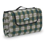 Relaxdays couverture pique - nique picnic plaid imperm�able fleurs 200x200cm cm poign�e isolation tapis ...