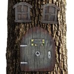 Relaxdays décoration pour tronc d?arbre maison de lutins elfes fées déco de jardin féerique porte fenêtres ... Relaxdays décoration pour tronc d?arbre maison de lutins elfes fées déco de jardin féerique porte fenêtres ...