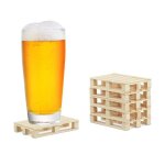 Relaxdays dessous de verre bois lot de 6 mini palettes pour tasses verres bois sous bock 2x12x8 cm nature ... Relaxdays dessous de verre bois lot de 6 mini palettes pour tasses verres bois sous bock 2x12x8 cm nature ...