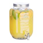 Relaxdays distributeur de boisson 8 l limonade carafe verre robinet retro vintage fontaine boisson transparent ... Relaxdays distributeur de boisson 8 l limonade carafe verre robinet retro vintage fontaine boisson transparent ...