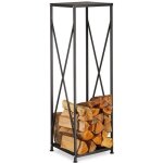 Relaxdays etagère de cheminée rangement bûches bois acier panier bois porte - bûches hxlxp: 111x34x34 ... Relaxdays etagère de cheminée rangement bûches bois acier panier bois porte - bûches hxlxp: 111x34x34 ...