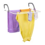 Relaxdays �tendoir s�che - linge � accrocher pour balcon radiateur & camping peu encombrant 7 cordes ...