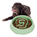 Relaxdays gamelle anti - glouton repas pour chiens 650 ml digestion lente compatible avec lave - vaisselle ...