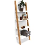 Relaxdays Étagère échelle escalier bambou 4 tablettes 144 x 56 x 34 cm étagère salle de bain chambre ... Relaxdays Étagère échelle escalier bambou 4 tablettes 144 x 56 x 34 cm étagère salle de bain chambre ...