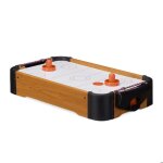Relaxdays hockey de table air hockey de table mini hockey � emporter accessoires vacances lxp: 56 x 31 ...