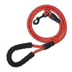 Relaxdays laisse pour petits & gros chiens pesant jusqu? 50kg rflchissante boucle rembourre nylon ...