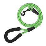 Relaxdays laisse pour petits & gros chiens pesant jusqu?� 50�kg r�fl�chissante boucle rembourr�e nylon ...